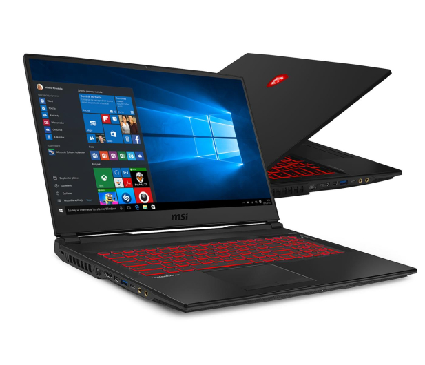 MSI GL75 i7-9750H/16GB/256/Win10X GTX1660Ti 120Hz - 513906 - zdjęcie